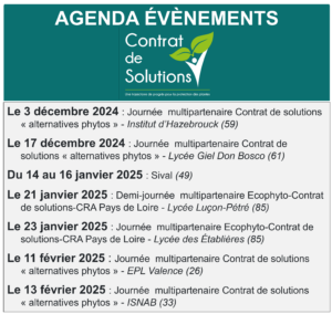 Agenda octobre 2024