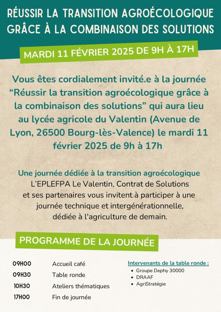 Flyer – EPLEFPA Le Valentin – 110225