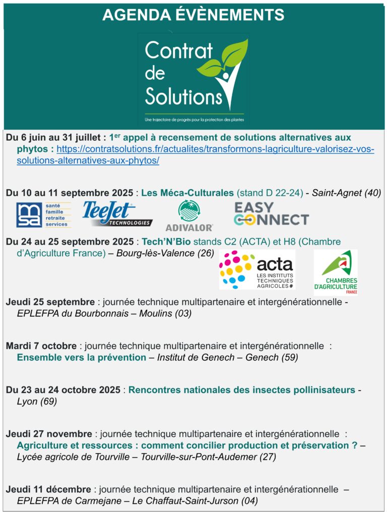 Agenda Juillet 2025