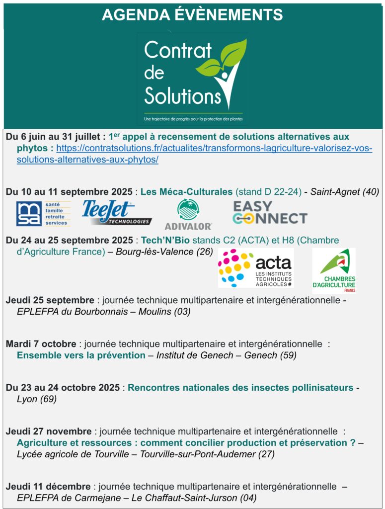 Agenda Juillet 2025