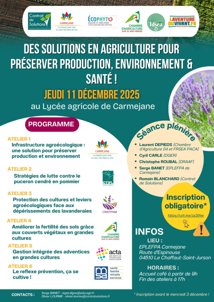 Programme – EPLEFPA Carmejane – 111225